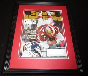 Brent Jones Signed Framed 1998 Sports Illustrated Magazine Cover 49ers - Picture 1 of 2