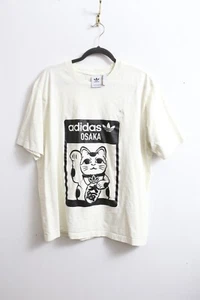 2XL Herren Adidas Essential Osaka Japan Maneki-Neko Grafik T-Shirt - Bild 1 von 6