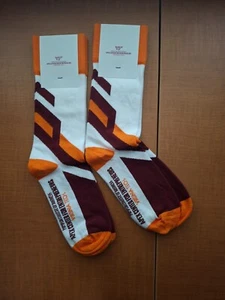 Virgina Tech Pamplin College of Business Socks: 2 pair and one size fits all - Picture 1 of 1