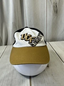 UCF Golden Knights Youth Embroidered Baseball Hat Black Gold White Adjustable - Picture 1 of 11