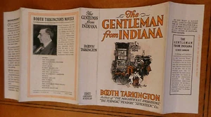 orig The Gentleman from Indiana B. Tarkington Dust Jacket only Grosset & Dunlap - Picture 1 of 3