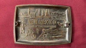 New Mexico Land Of Enchantment Tray Trinket Dish Ashtray - Picture 1 of 5