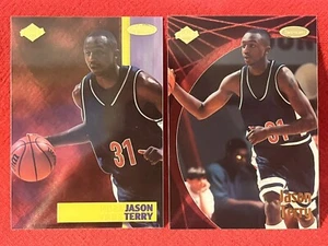 (2) Jason Terry 1999 Collector's Edge Rookie Rage Future Legends & Successors - Picture 1 of 2