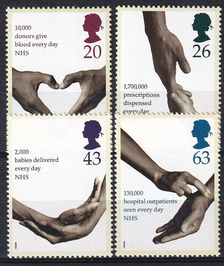 Великобритания 1998 Yvert #2043/46 здоровье MNH-VF - Изображение 1 из 1