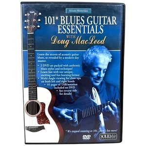 101 Blues Guitar Essentials with Doug MacLeod 2 DVD Set Acoustic Masterclass - Imagen 1 de 5