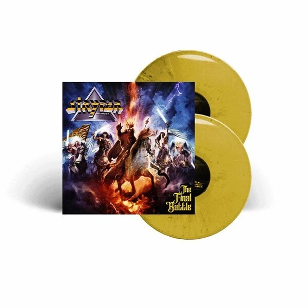 STRYPER THE FINAL BATTLE (2LP) (YELLOW MARBLE VNYL) VINYL DOUBLE ALBUM - Image 1 of 1