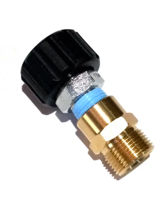 PWO Female M22 - 14mm (Standard) To Male M22 - 15mm Adapter Plug Twist Connect