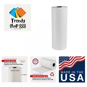 Shipping Newsprint Rolls White, 1-Pack | Newsprint Paper Roll for Packing, Mo... - Picture 1 of 5
