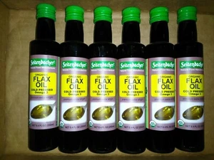 Seitenbacher Organic Extra Virgin Flax Oil Omega 3 Cold Pressed 50.4 oz 1500 ml - Picture 1 of 7
