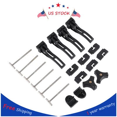 Universal Replacement Parts For Hard Tri-Fold Tonneau Cover Rear / Front Clamp - Image 1 of 4