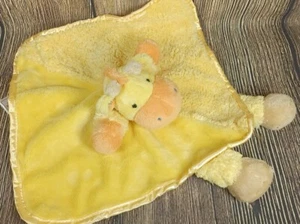 Carters Yellow/Orange Giraffe Lovey Plush Rattle  - Picture 1 of 4