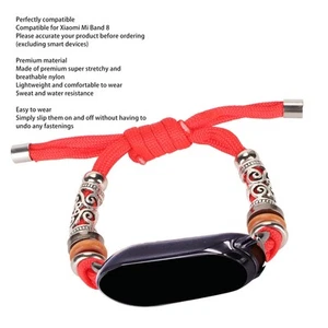 Smartwatch Ersatz Armband Stilvolles Hand Woven Nylon Elastic Replacement Ba FOY - Zdjęcie 1 z 43