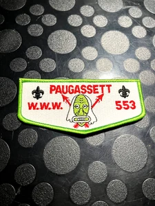 OA PAUGASSETT LODGE 553 S? FLAP - Picture 1 of 1