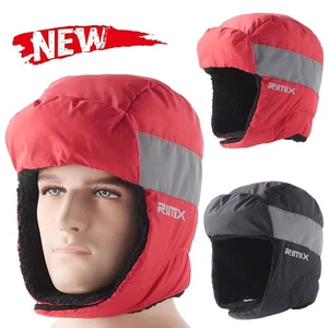 Winter Warm Down Hat with Ear Flaps Antifreeze Soft Sport Cap for Skiing Cycling - Picture 1 of 25