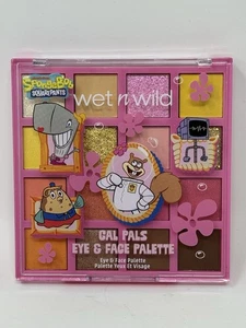 Paleta de sombras de ojos y rostros de Bob Esponja Wet n Wild Gal Pals NUEVO - Imagen 1 de 6