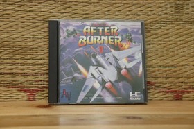 After Burner 2 II PC Engine PCE Japan Very Good Condition!