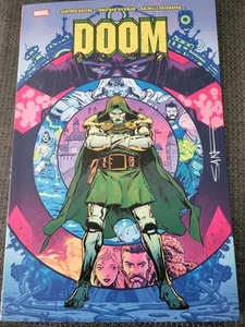 Autografo FIRMATO DOOM Treasury Edition Marvel 2025 Doctor Doom di Sanford Greene - Foto 1 di 4