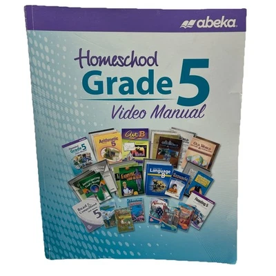 Abeka Homeschool Grade 5 Video Manual 2022 (40203601) - Image 1 of 4