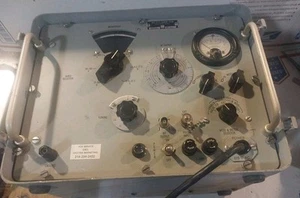 vintage U.S. navy dept  signal generator set SG-117/URM-26B Power Up ONLY.  - Zdjęcie 1 z 18