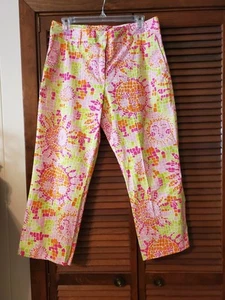 Lilly Pulitzer Capris Womens Size 10 - Picture 1 of 4