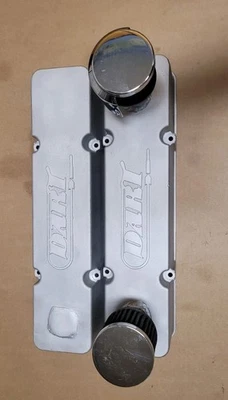  Dart SBC Tall Cast Aluminum Valve Covers 68000015  Imca IHRA Circle Track - Image 1 of 4