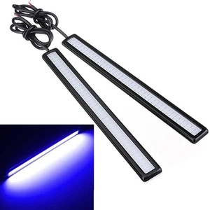 Blue Super Bright Car COB LED Light DRL Fog Driving Lamp Waterproof DC 12V 17 AF - Picture 1 of 8
