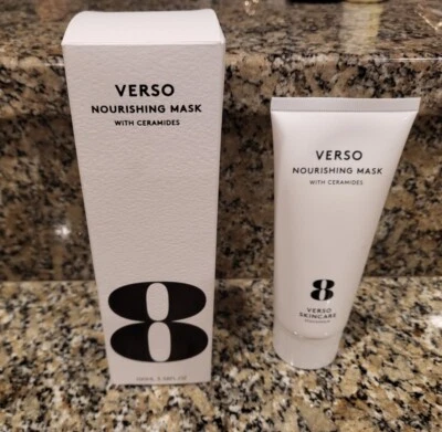 VERSO Ceramides 滋养面膜 3.38 液量盎司/100 毫升。 全新带盒。 免运费 — 第 1/4 张图片