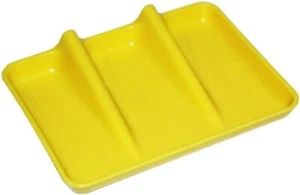 Jabón Tupperware Plato Cuchara Descanso Cocina Gadget Pequeños Tesoros Amarillo NUEVO - Imagen 1 de 1