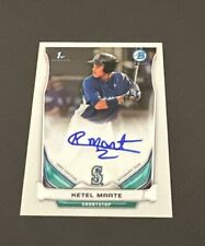 2014 BOWMAN CHROME KETEL MARTE CHROME ON-CARD AUTO RC! 1ST BOW CHR!!!