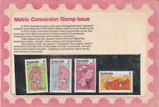 Australian stamps Mint- 1973 Metric Conversion Stamp Pack in Excellent Condition