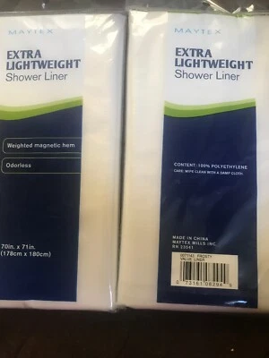 Lote de 2 Revestimientos de Ducha Maytex Extra Ligeros Nee Foto 1 de 3