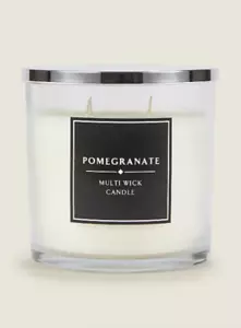 Pomegranate or White Woods  XL Multiwick Candle 1300g burn time 70 hours LARGE - Picture 1 of 2