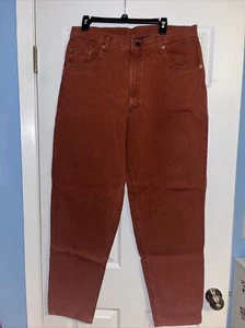 Vintage Levi’s 36x32 hellrot 560 Jeans Neu mit Etikett, Deadstock, Made In USA - Bild 1 von 2