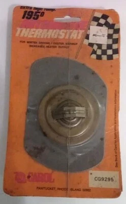 Termostato automotriz 1979-1957 temperatura extra alta 195° Dodge, Chrysler, Plymouth Foto 1 de 4