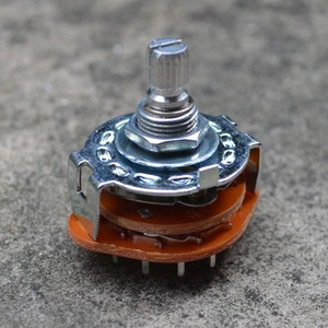 2 interruptores giratorios de banda 2P6T para guitarra, amplificador, audio, lámpara - Imagen 1 de 3