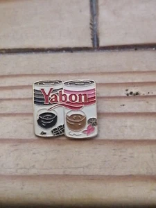 Pin's Pins Pin Enamel: Alimentaire Crème Dessert "Yabon" - Imagen 1 de 2