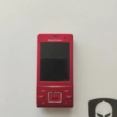 Sony Ericsson J20i muy raro rojo - para piezas o reparación Foto 1 de 4