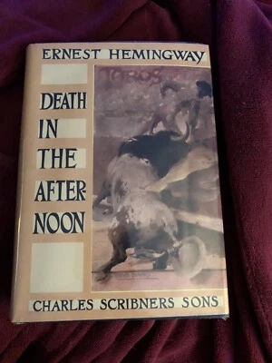 Death in the Afternoon, 1st print, First Edition A .  Fac DJ - Image 1 of 4