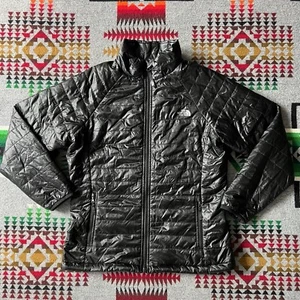 The North Face Lightweight Quilted Jacket Black Full Zip Girl’s Size XL EUC A1 - Picture 1 of 13