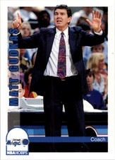 1992-93 Hoops Orlando Magic Basketball Card #257 Matt Guokas CO