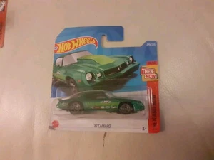HOT WHEELS 2022 - '81 CHEVROLET CAMARO GREEN - THEN AND NOW  - Picture 1 of 4