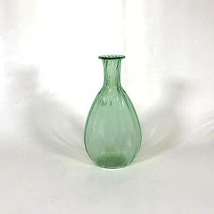 Venezia Murano Apple Green Bottle W/ Original Label - Picture 1 of 6