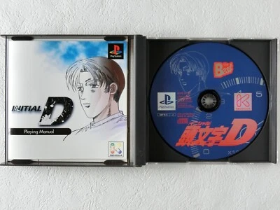 INITIAL D PS1 Kodansha Sony Playstation From Japan - Image 1 of 4