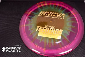 Innova Champion TEEBIRD3 Disc Golf 171 G Fairway Driver Dyed NEW Gold Shattered - Picture 1 of 1