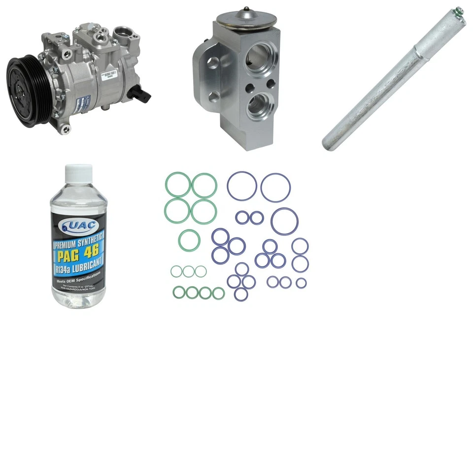 For 2008-2013 Audi TT Quattro A/C Compressor Kit UAC 2009 2010 2011 2012 - Image 1 of 1