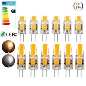 10pcs G4 LED COB Lampe 3W 6W Leuchtmittel Birne Warmweiß Kaltesweiß AC/DC 12V - Bild 1 von 14