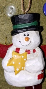 Eddie Walker Midwest of Cannon Falls Mini Schneemann Schal Stern Weihnachtsschmuck - Bild 1 von 9