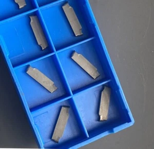 10pcs Machining aluminum Cut-Off grooving insert CNC Carbide 4mm MRGN400-M N01 - Picture 1 of 7
