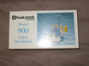 1992 huskylock by viking video handbook model 900 - Picture 1 of 4