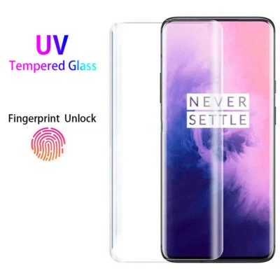 For OnePlus 11 9 Pro 10 Pro 7 Pro 8 UV Screen Protector Film Tempered Glass HD - Image 1 of 4